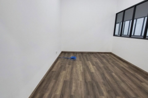 Công trình sàn nhựa giả gỗ AW79 công ty Leuco - Long An