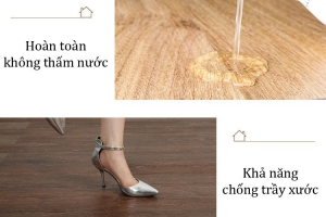 Sử dụng sàn nhựa cho mùa mưa có hợp lí?